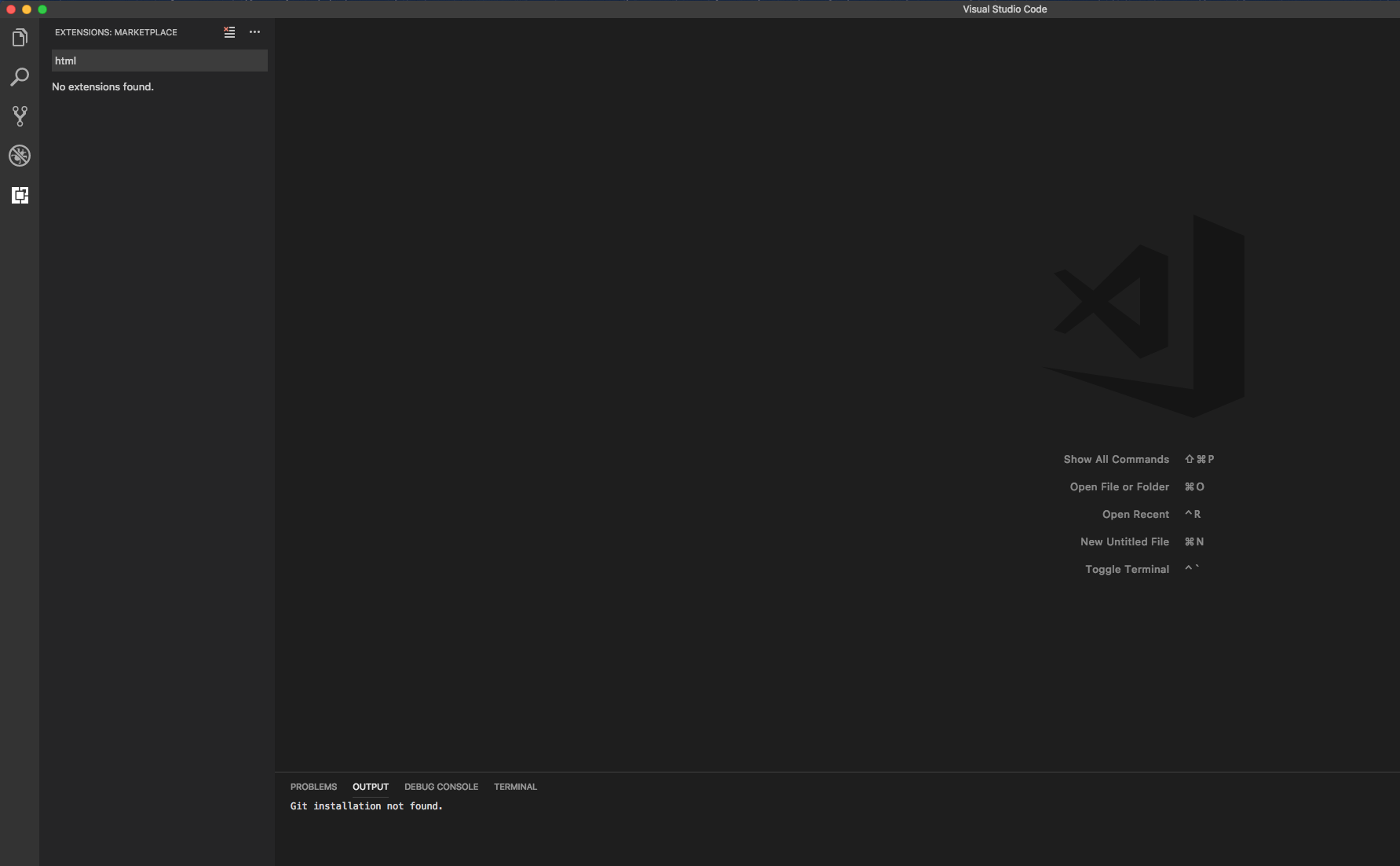 Cannot Search Extensions Issue 57853 Microsoft Vscode Github