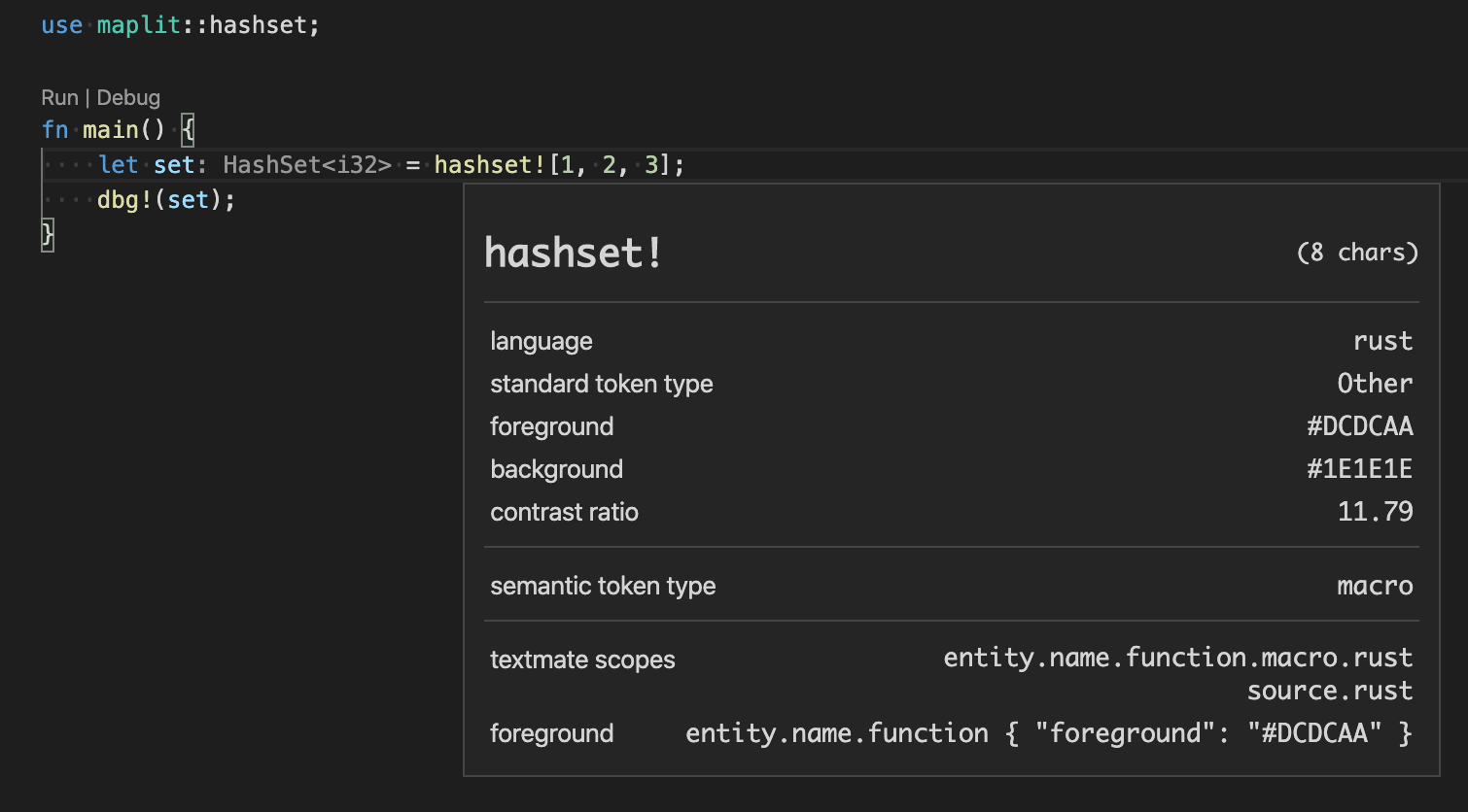 Macro imports are not highlighted · Issue #4462 · rust-lang/rust ...