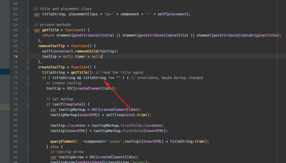 (Bug) When reinitializing the Tooltip, an empty object is returned ...