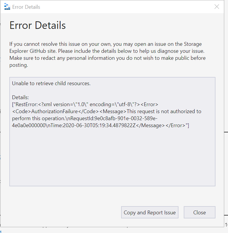 Locking down storage account public access · Issue 42472