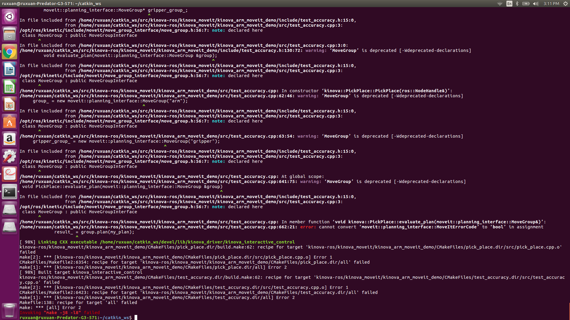 error cannot convert ‘moveitplanning_interfaceMoveItErrorCode’ to