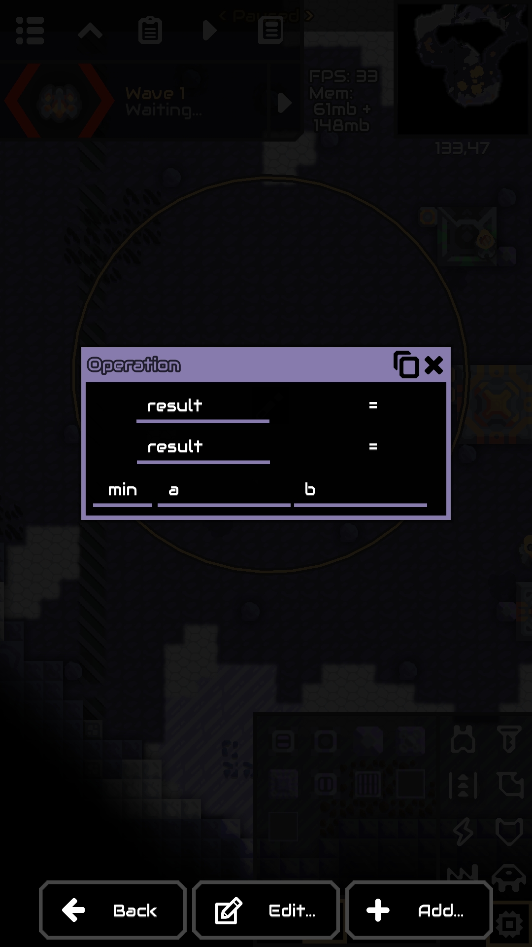 Logic Block - Operation UI Bug · Issue #4812 · Anuken/Mindustry · GitHub