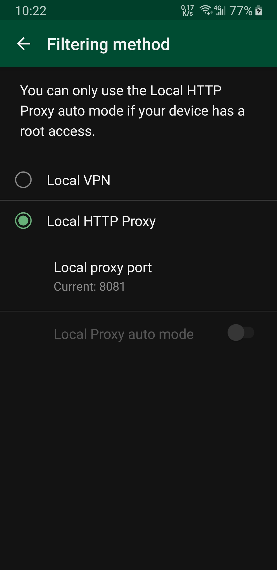 [BUG] IPs showing in logs with Local HTTP Proxy mode, filter not ...