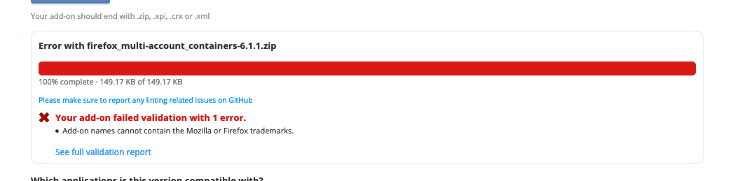 Addon Submisison Validation Error · Issue #1514 · mozilla/multi-account ...