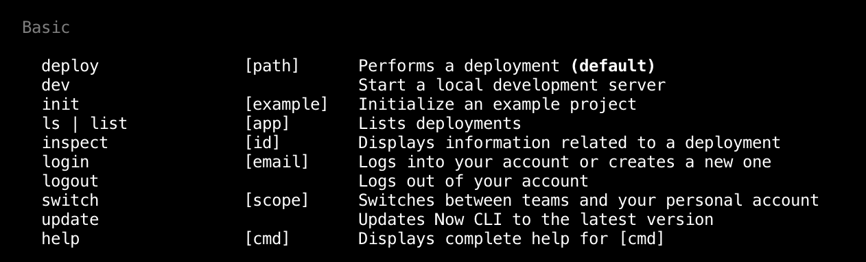 now update still show under help · Issue #2940 · vercel/vercel · GitHub