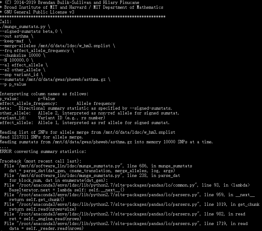 IOError: CRC check failed 0xf157293c != 0xb6a8ec8fL · Issue #316 ...