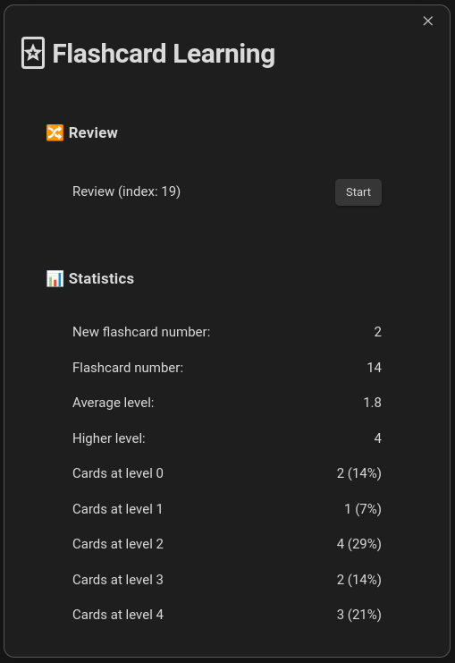 GitHub gaetanmuck/obsidianflashcardlearning Obsidian plugin. Uses