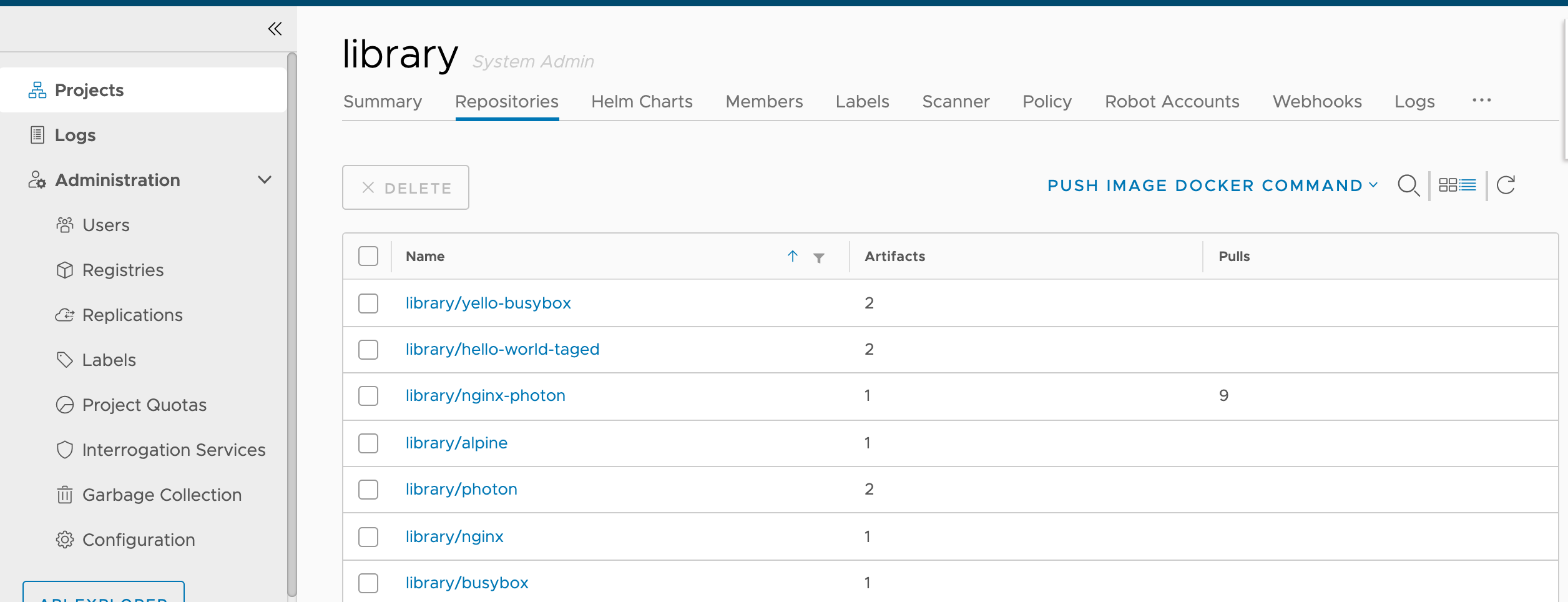 Repository can not sort by name · Issue #11576 · goharbor/harbor · GitHub
