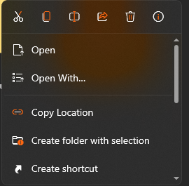 Right click menu weirdly small · Issue #5809 · files-community/Files ...
