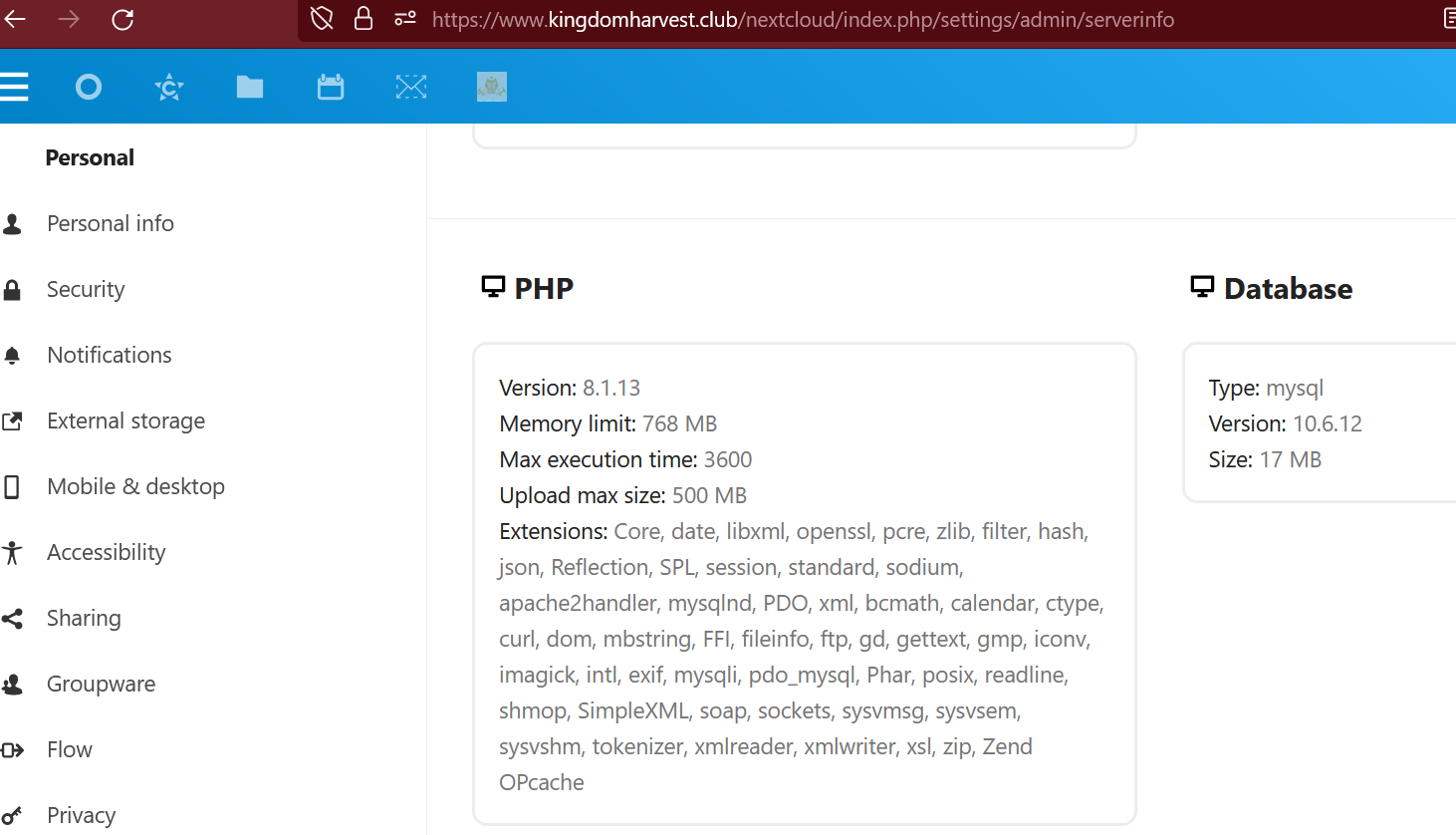 Bug]: App update stuck in maintenance mode. Nextcloud 25.0.2