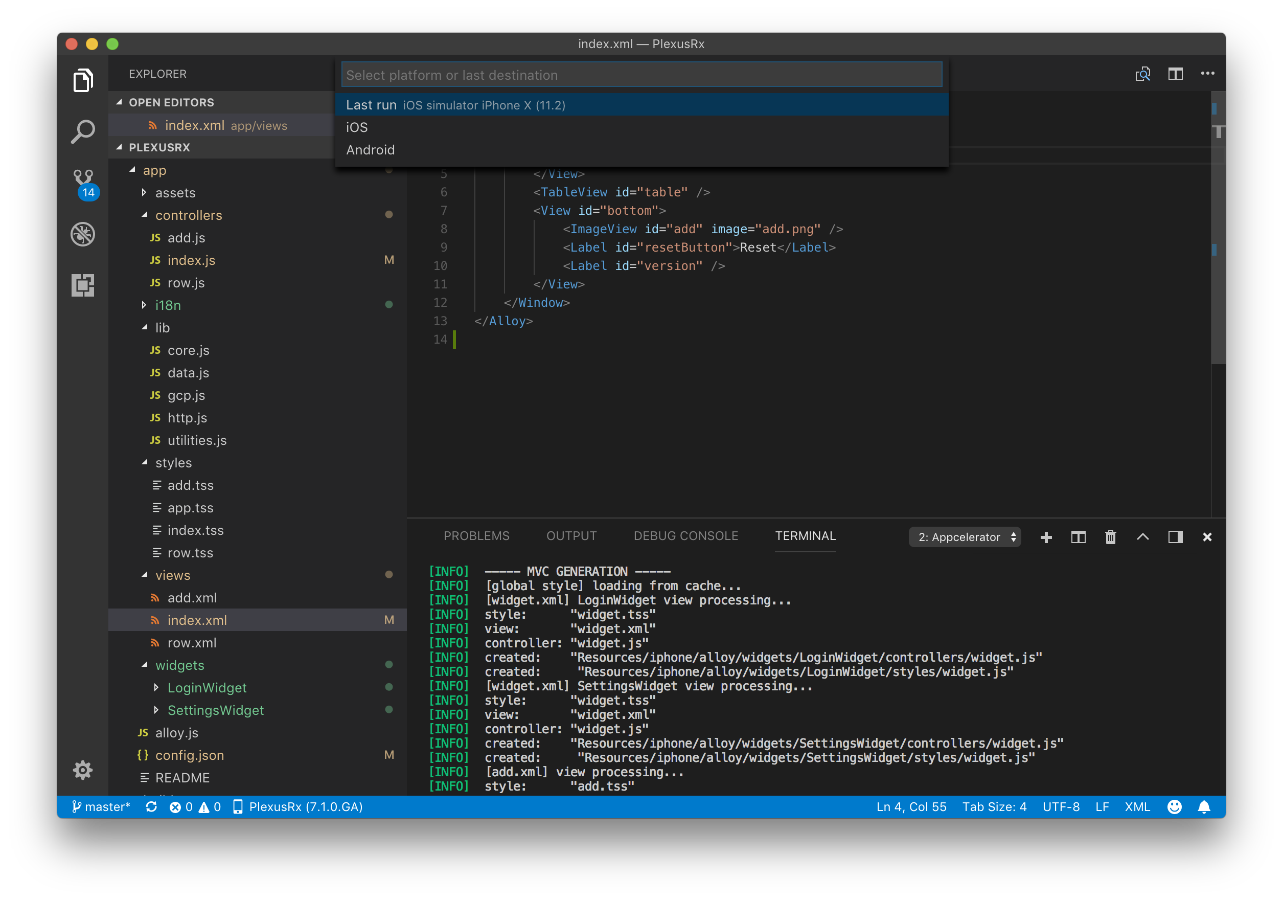 how to make anew project in visual studio code javascript