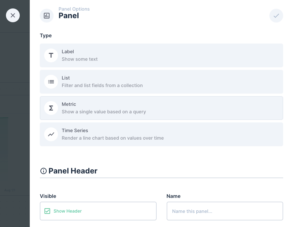 Insights Module - Editing a Panel, have to select the details again ...