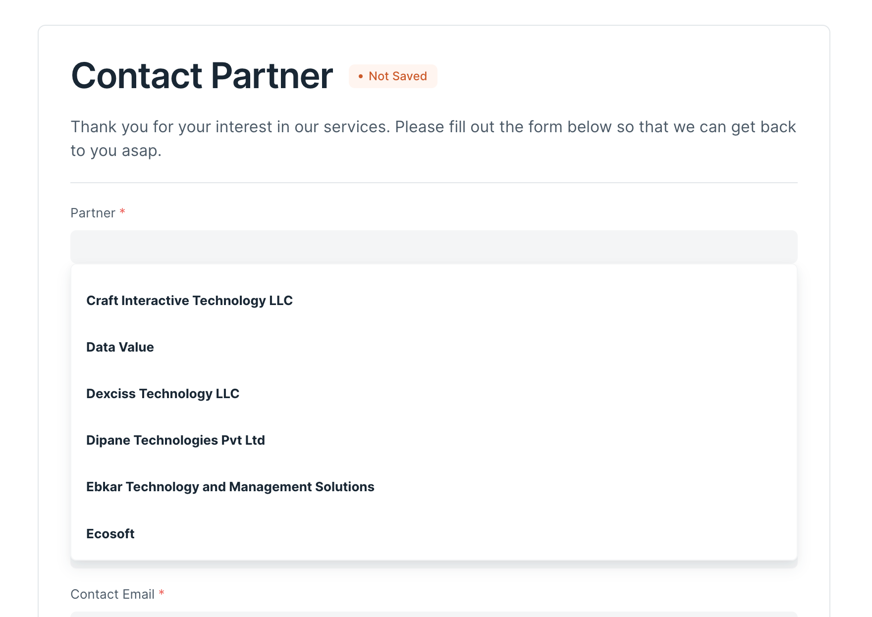 Only 20 records for linked fields are loading for logged in users ...