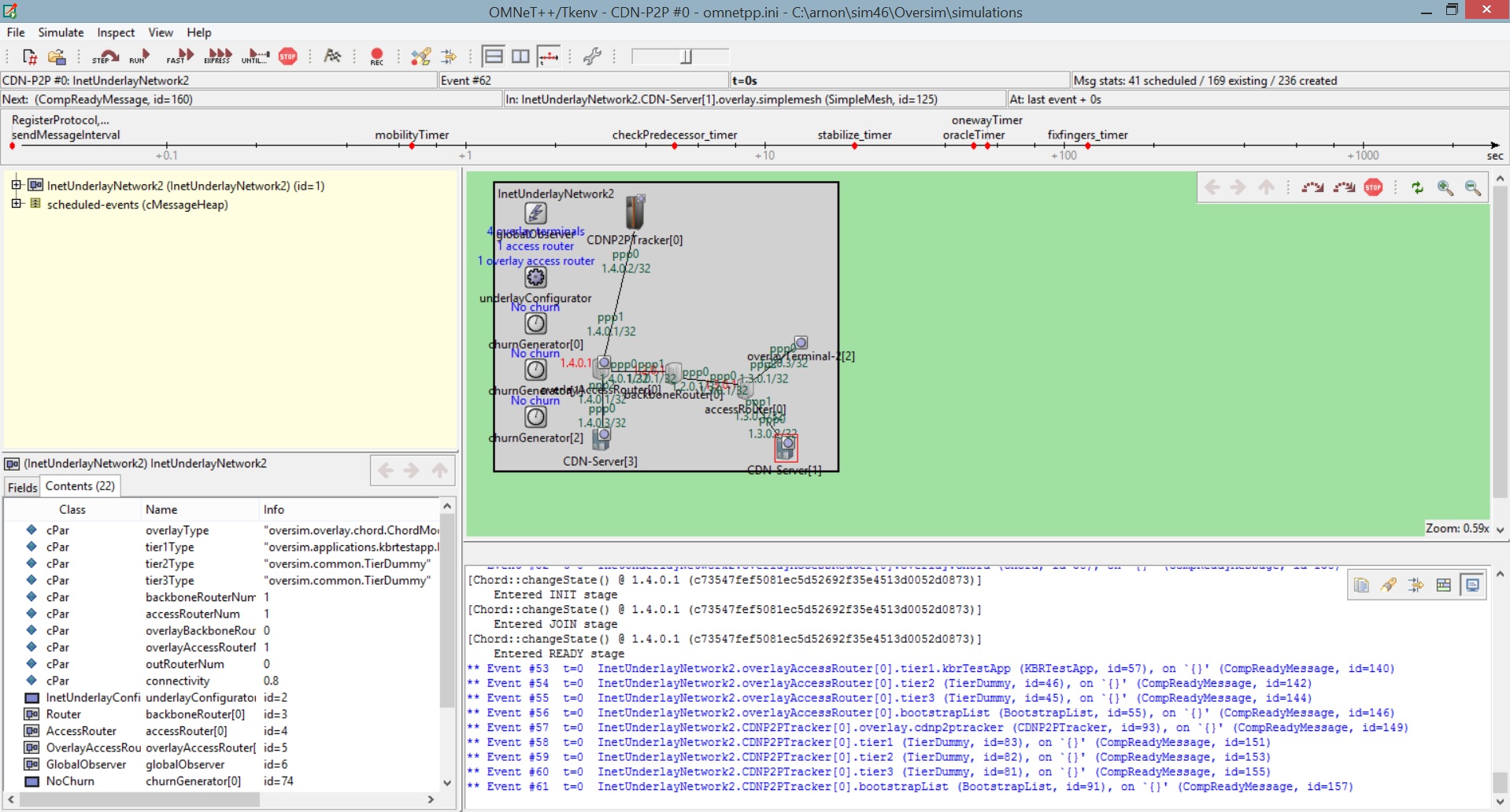 Segmentation fault, SIGSEGV Problem · Issue #5 · aarizaq/Oversim ...
