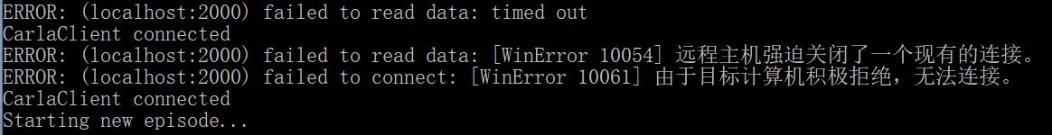 Time out and connection problem when running benchmark example · Issue ...