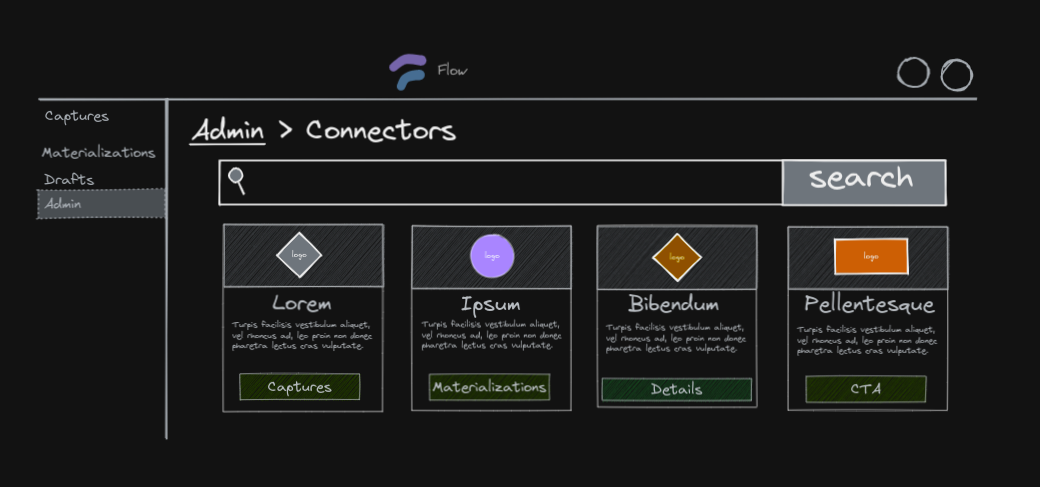 Redesign the connectors page. · Issue #279 · estuary/ui · GitHub