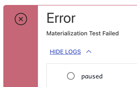 Errors are not visible during create · Issue #554 · estuary/ui · GitHub