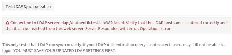 LDAP sync and login test doesn't work with Authentik · Issue #10925 ...
