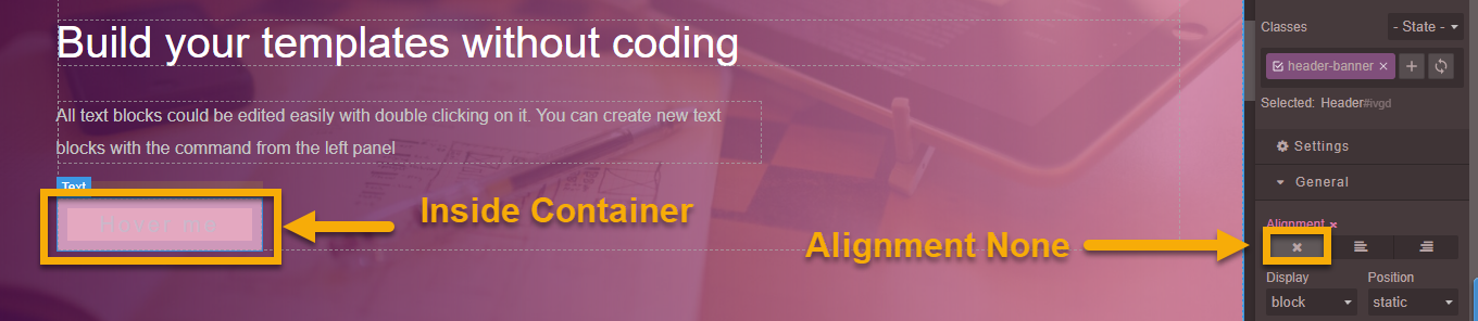 Grapes JS Before alignment