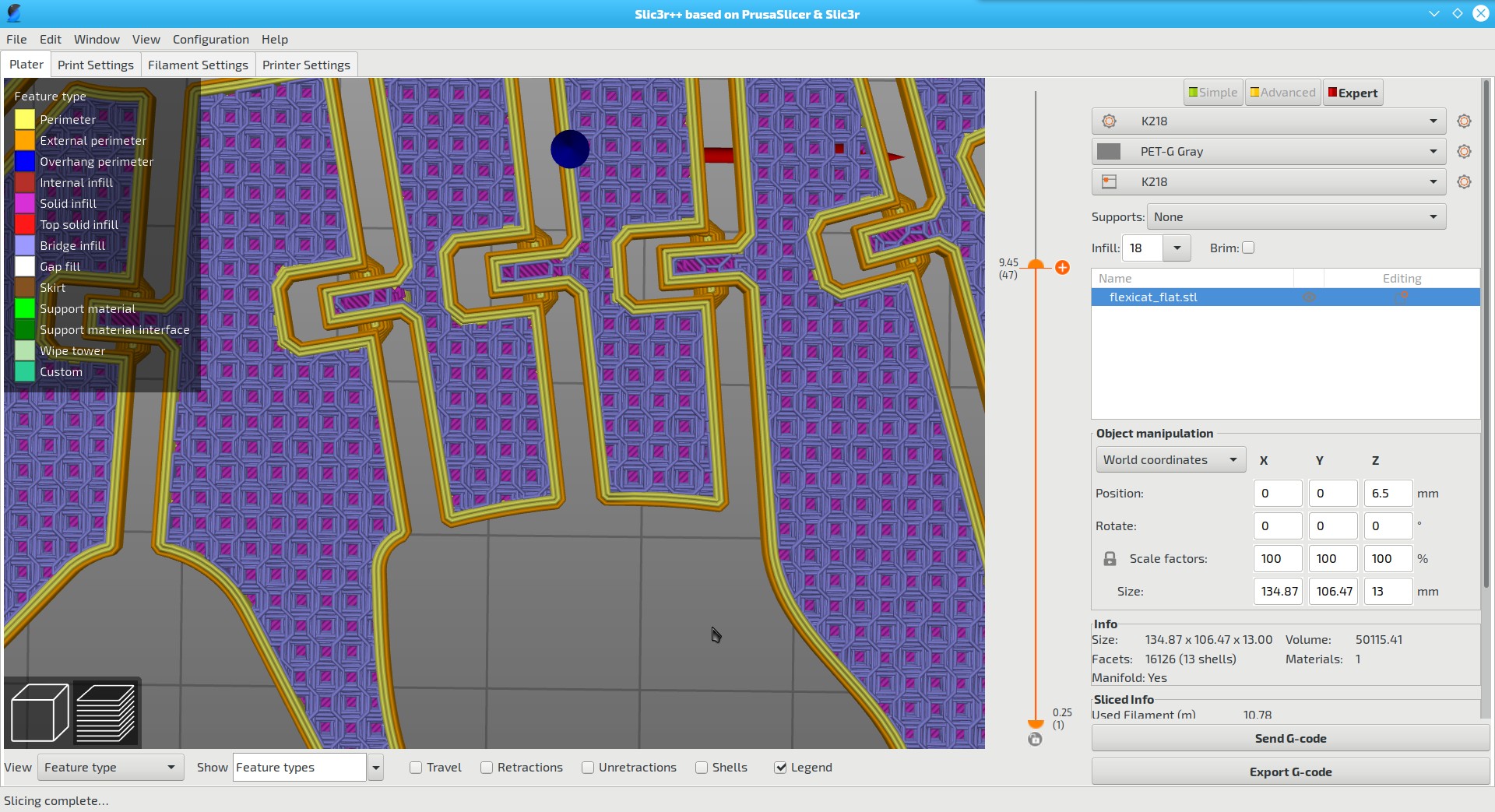 3D Honeycomb infill sliced as bridge feature · Issue #110 · supermerill ...