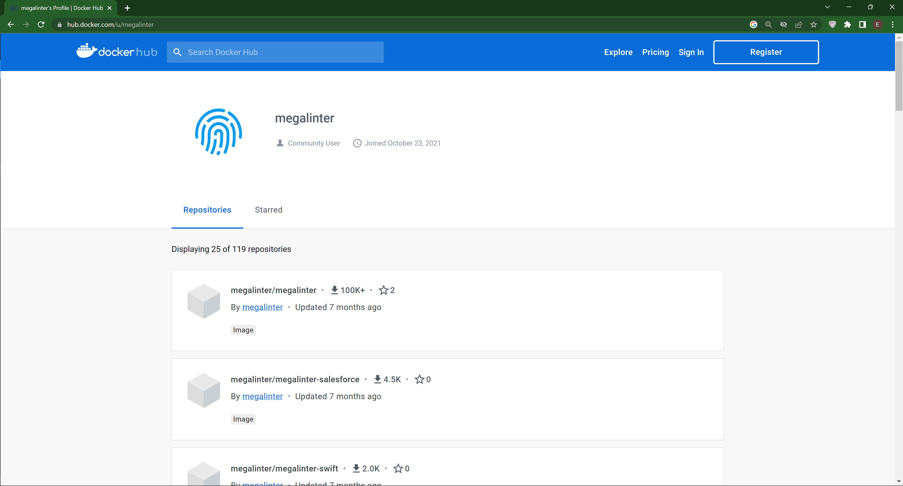 Redirect users to the correct Docker Hub page · Issue #2317 ...