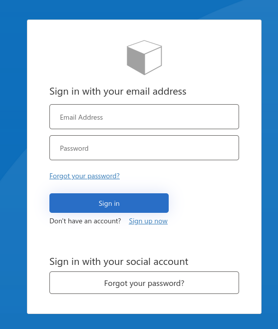 Embedded password reset does not enable the already present 