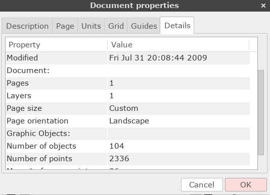 Tab Document Properties Details · Issue #93 · sk1project/sk1-wx · GitHub