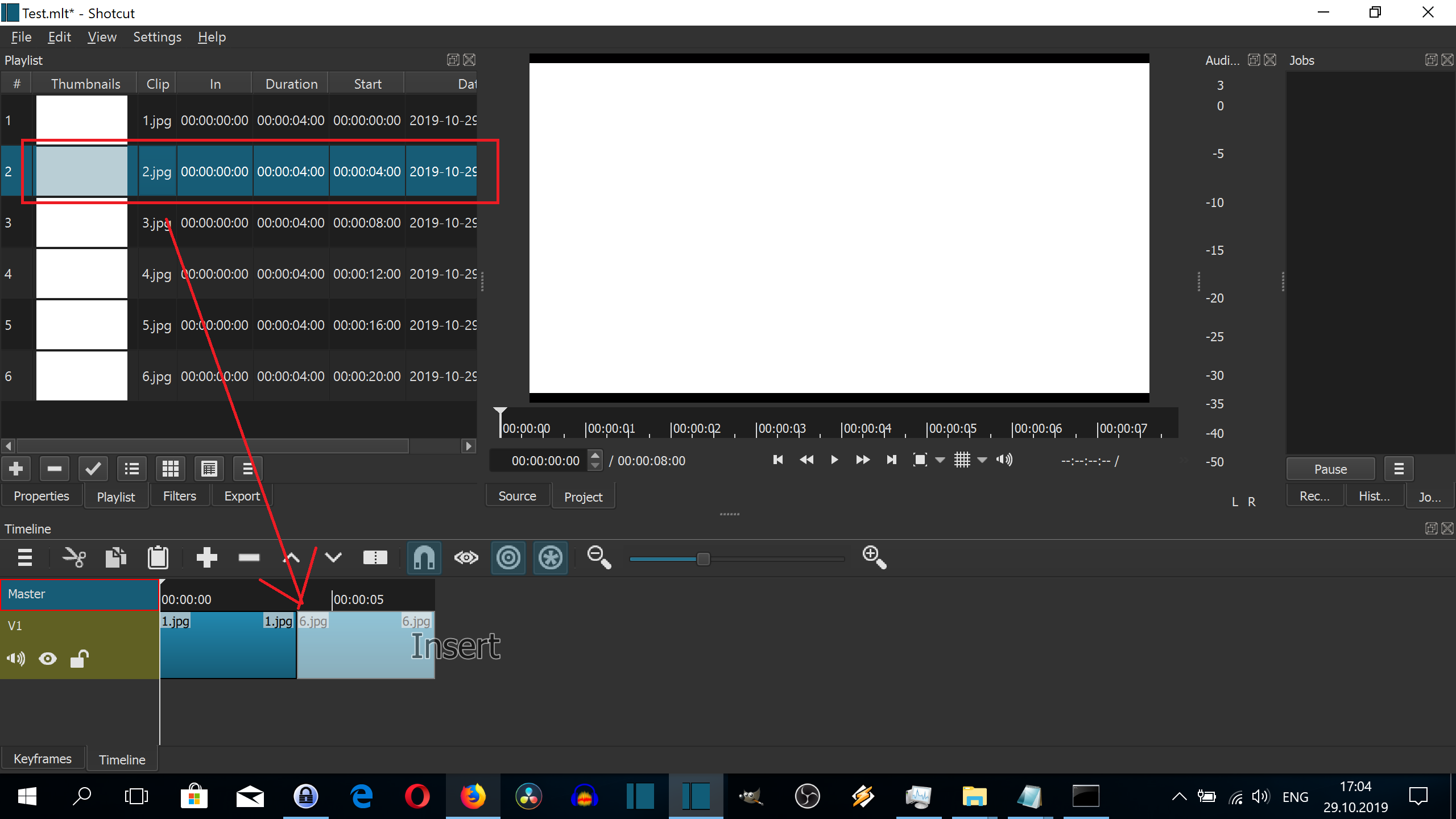 Playlist bug · Issue #788 · mltframework/shotcut · GitHub