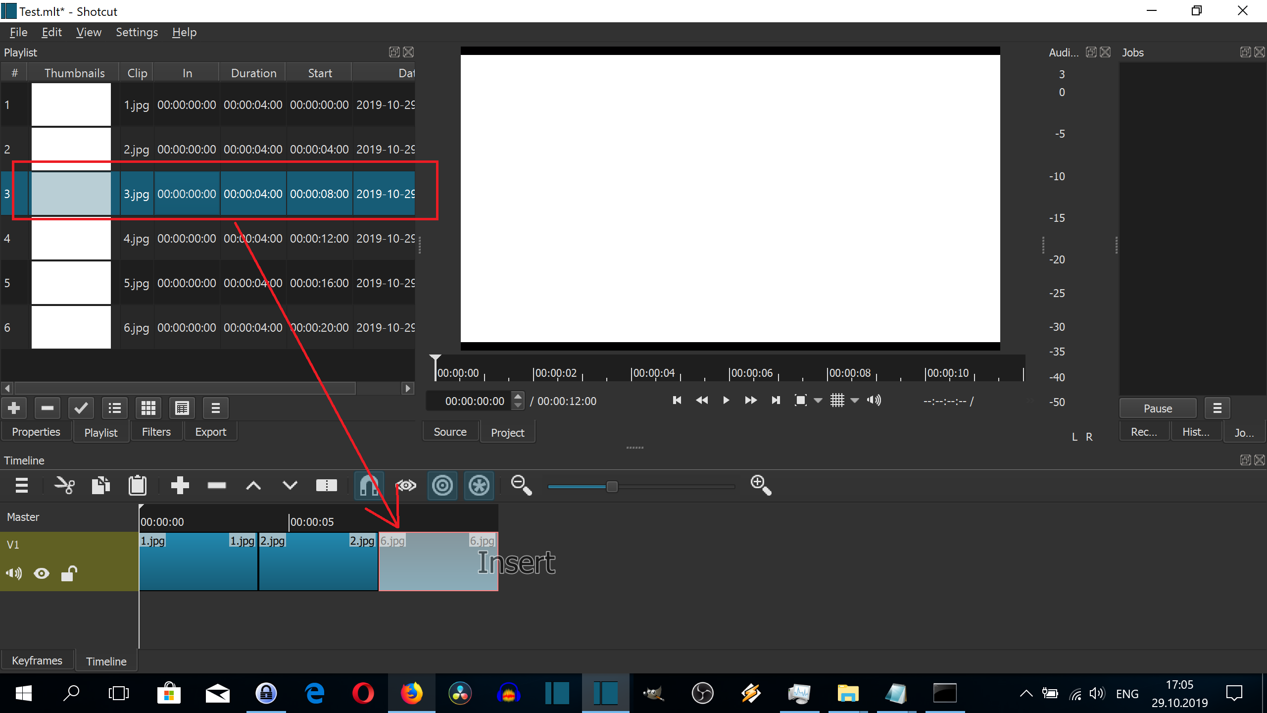 Playlist bug · Issue #788 · mltframework/shotcut · GitHub