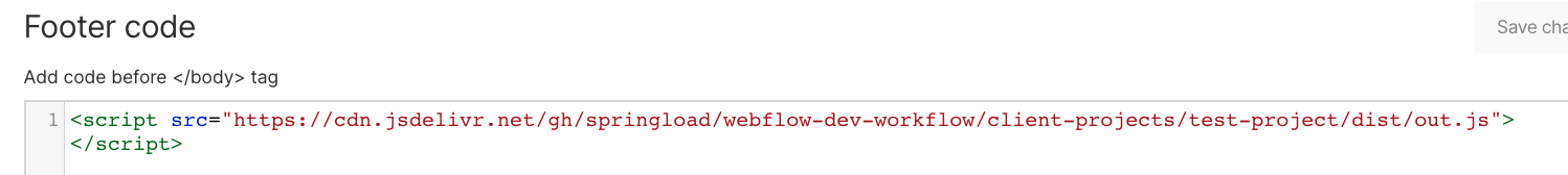 GitHub Springload webflow dev workflow An Alternative To Using 