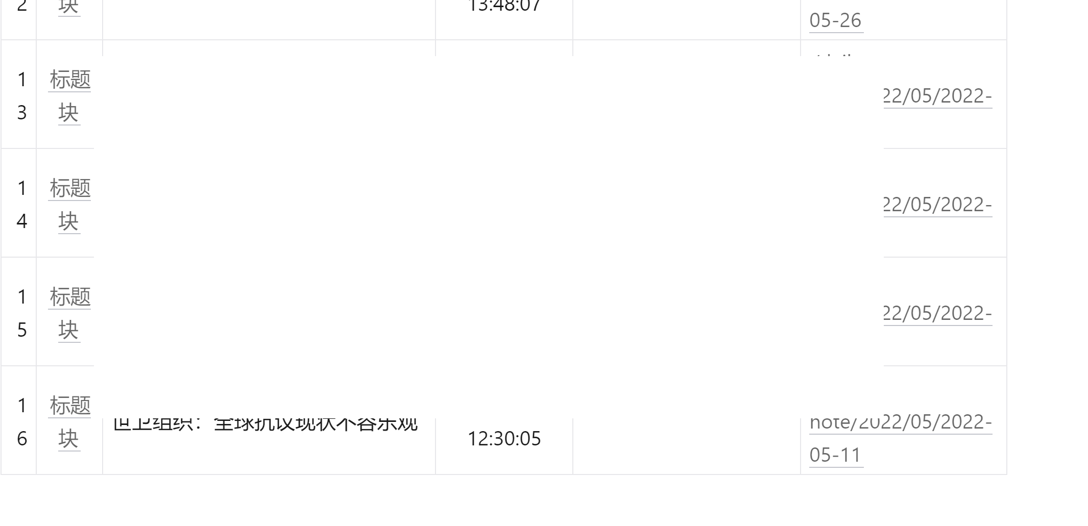 希望对超宽表格添加横向的滚动条 · Issue #114 · svchord/Rem-Craft · GitHub