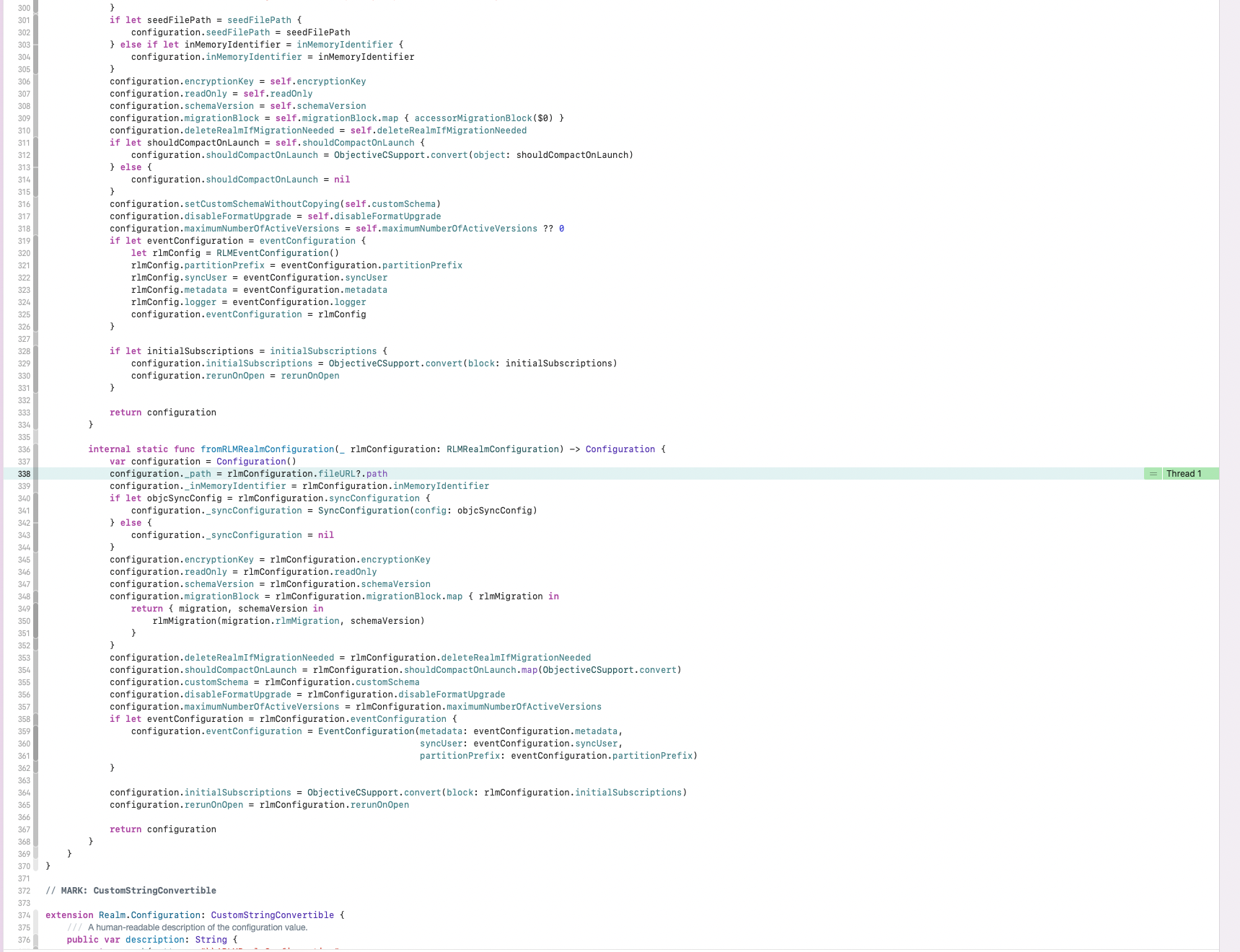 memory leak ios · Issue #7708 · realm/realm-swift · GitHub