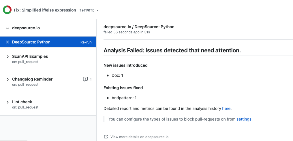 Fix anti-pattern issues by sleao · Pull Request #429 · scanapi/scanapi ...