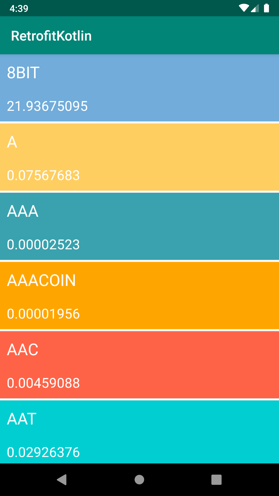 GitHub kaankizilagil/CryptoModelsKotlin Android Application