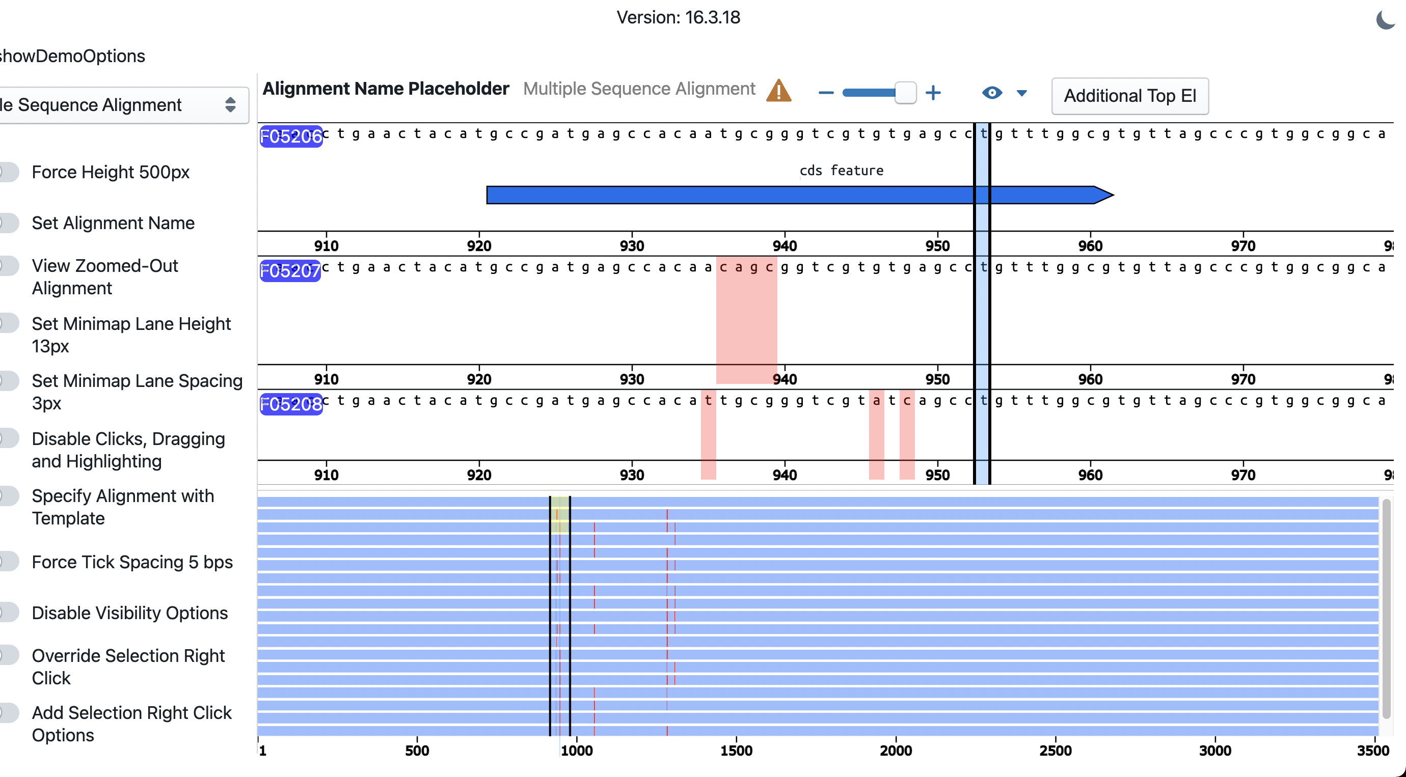UI Bug - Shift in Highlighting Mismatches and Selection when Browser ...