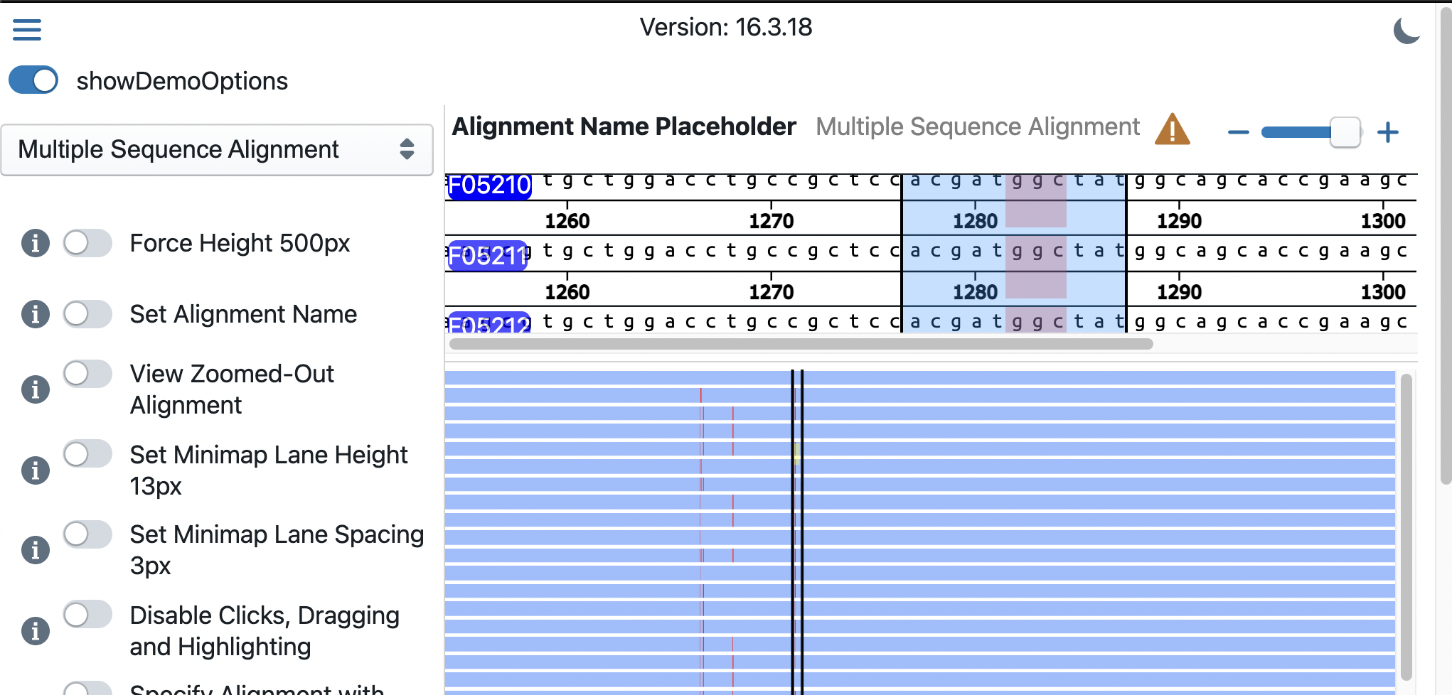 UI Bug - Shift in Highlighting Mismatches and Selection when Browser ...