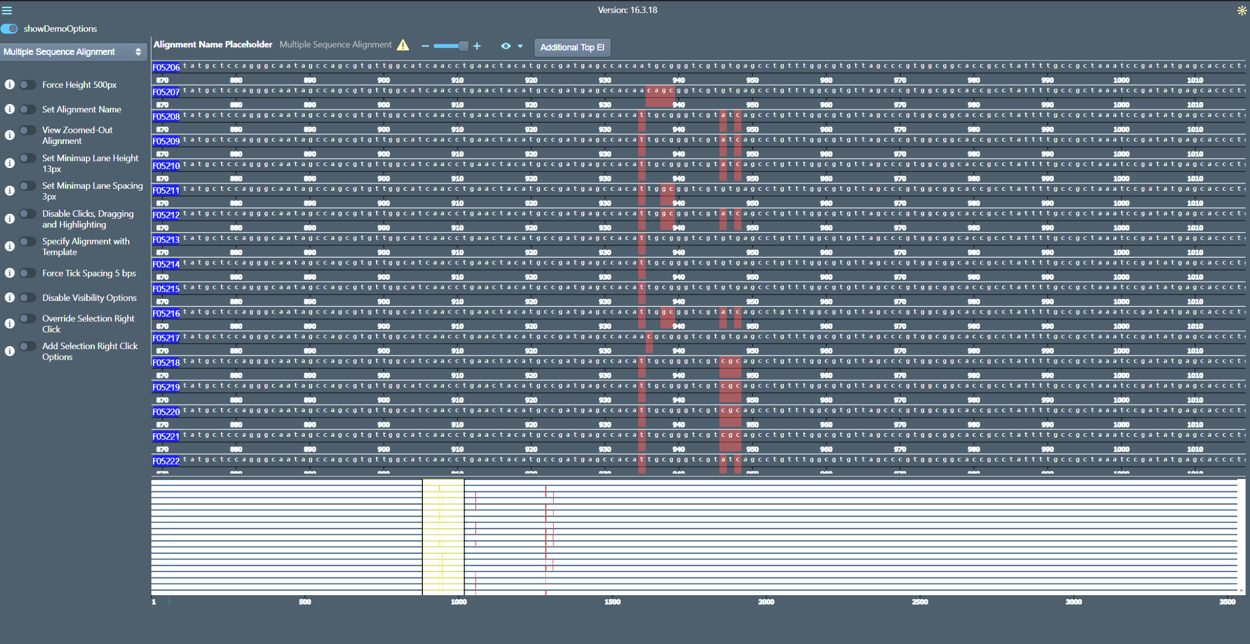 UI Bug - Shift in Highlighting Mismatches and Selection when Browser ...