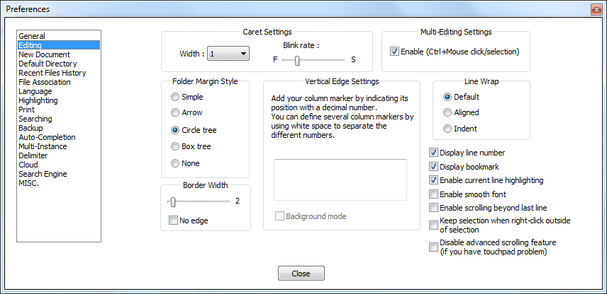 Number of columns box too small. · Issue #3319 · notepad-plus-plus ...