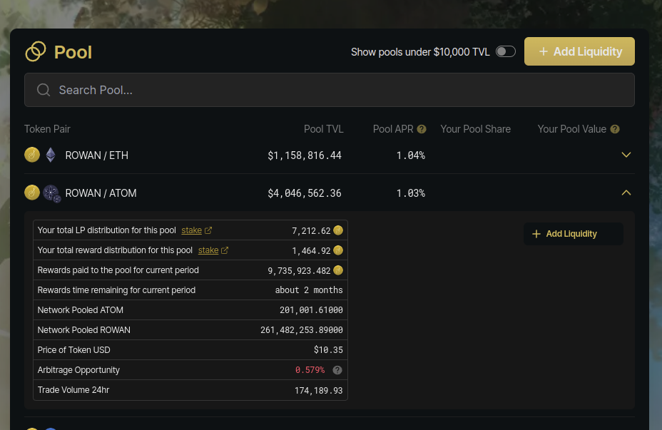 Lp Pool Reward Feature/integrate lp rewards endpoint by alanrsoares · Pull Request ...