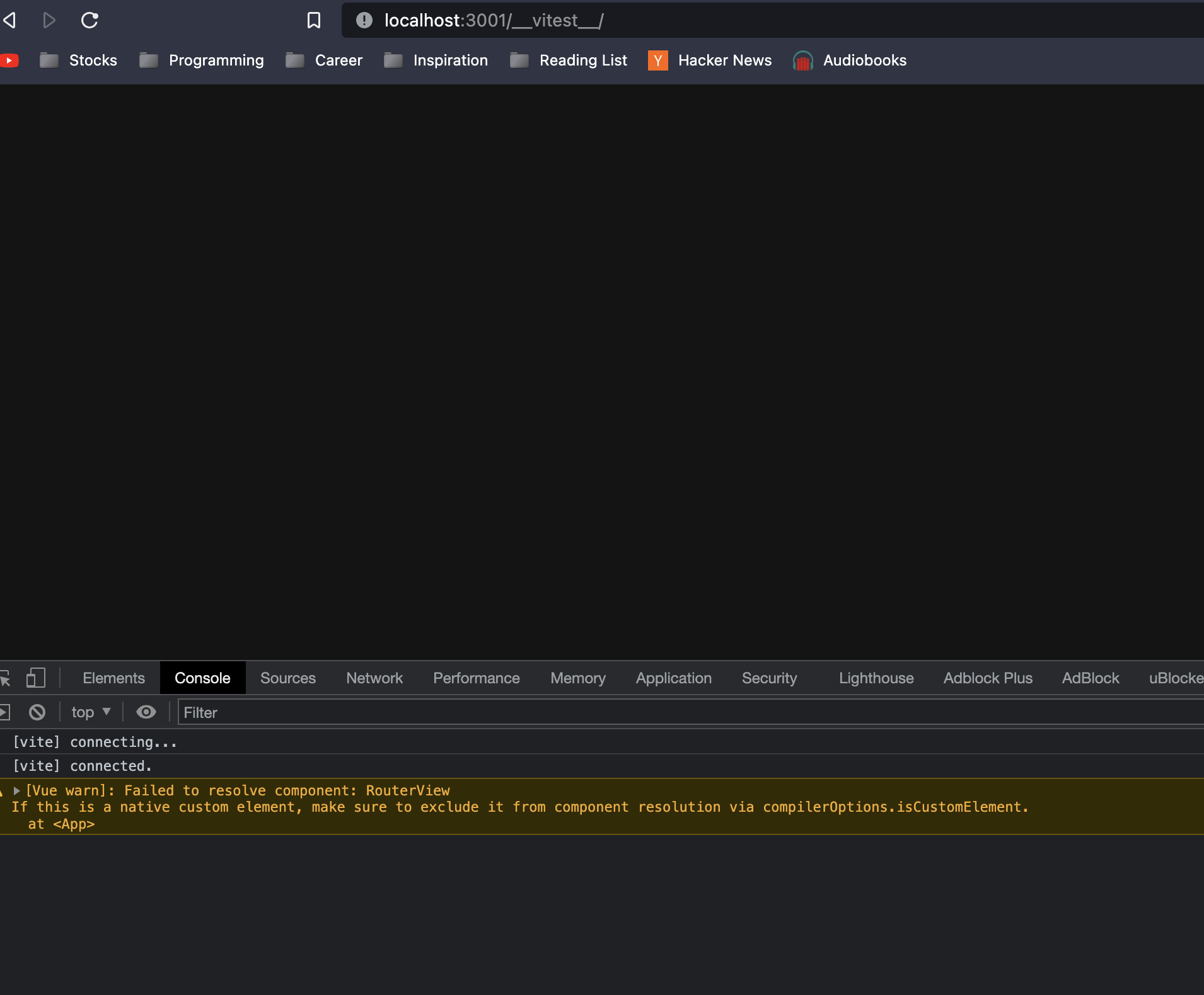 Router problem in UI · Issue #1008 · vitest-dev/vitest · GitHub