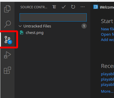 Cannot open new image under source control - File seems to be binary ...