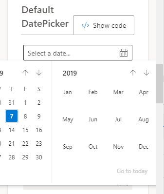 Accessibility issue of DatePicker in window with small width · Issue ...