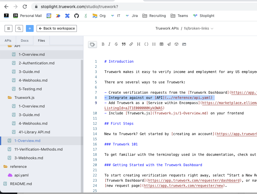 Internal links are broken · Issue 1969 · stoplightio/elements · GitHub