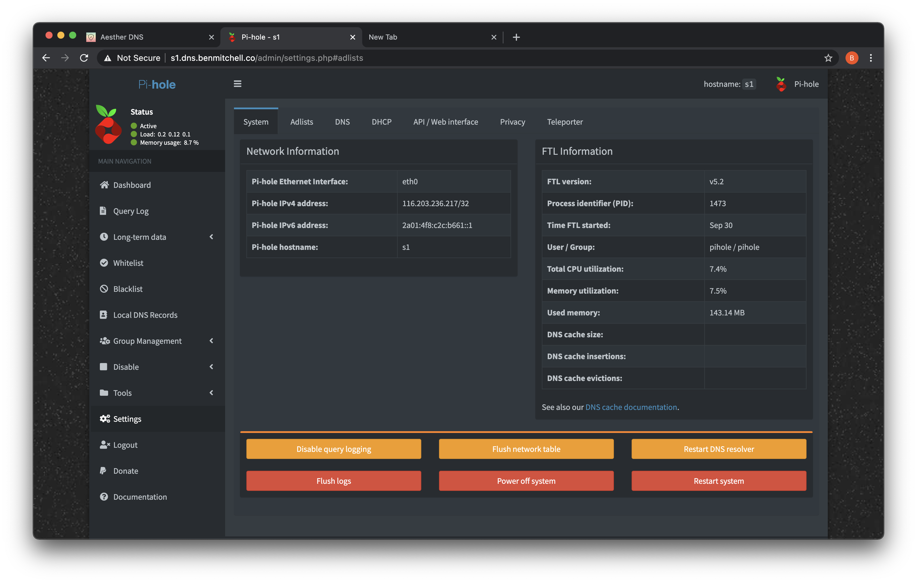 System unresponsive after almost 2 million requests · Issue #1595 · pi ...