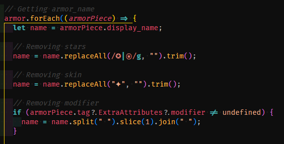 Update code that gets armor name · Issue #1346 · SkyCryptWebsite ...