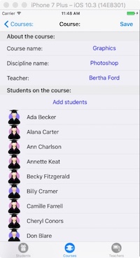 GitHub - kurtsev0103/mini-university: An interesting application for ...