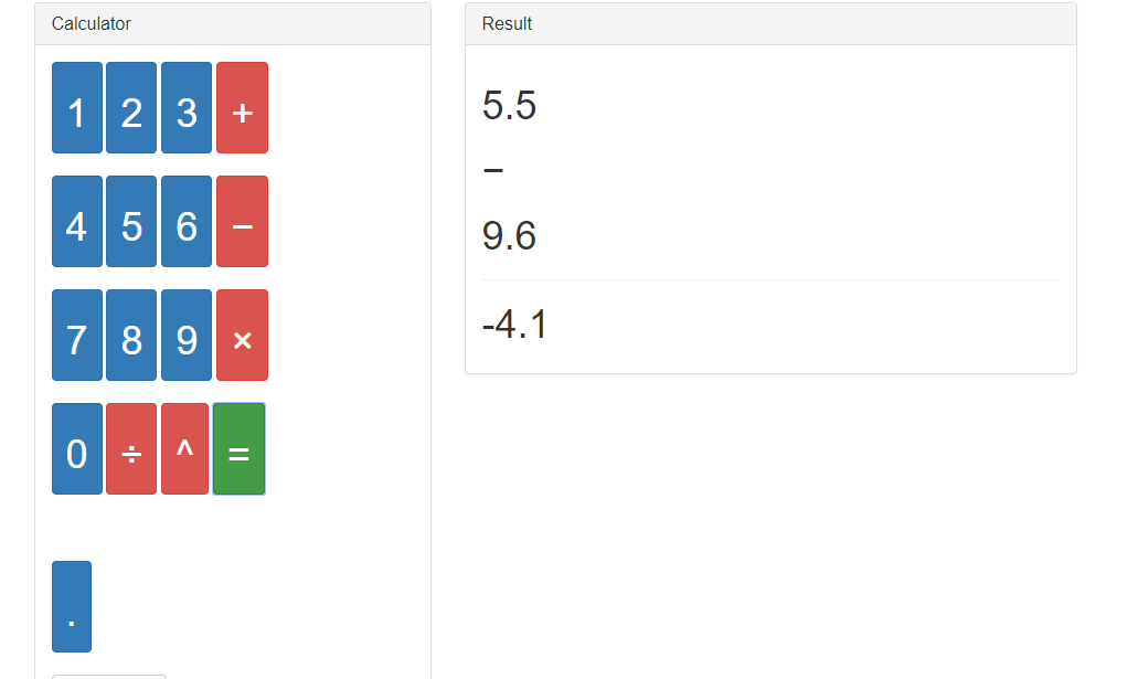 GitHub josh432/jQueryCalculatordecimalteam