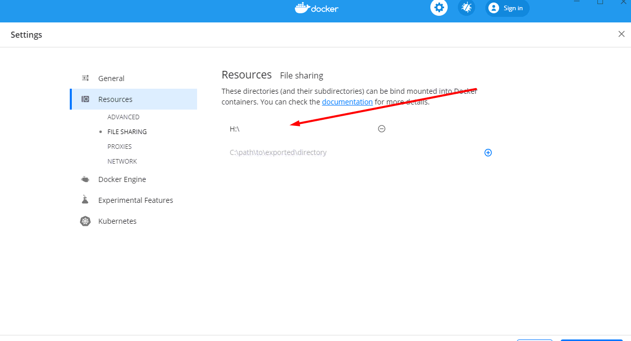 When sharing network drive the path is empty · Issue #9636 · docker/for ...