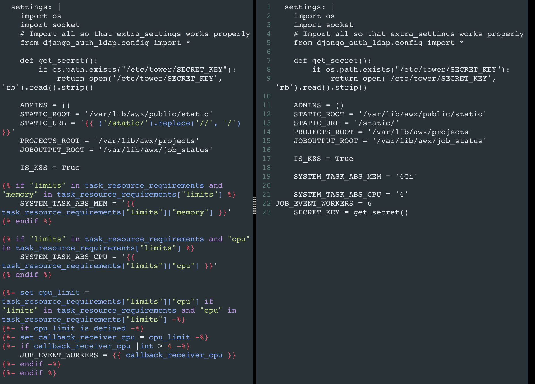 0.30 bug with task resource and config file · Issue #1076 · ansible/awx ...