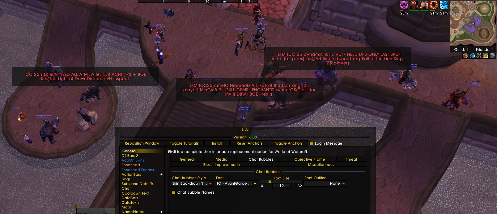 elvui chat bubbles